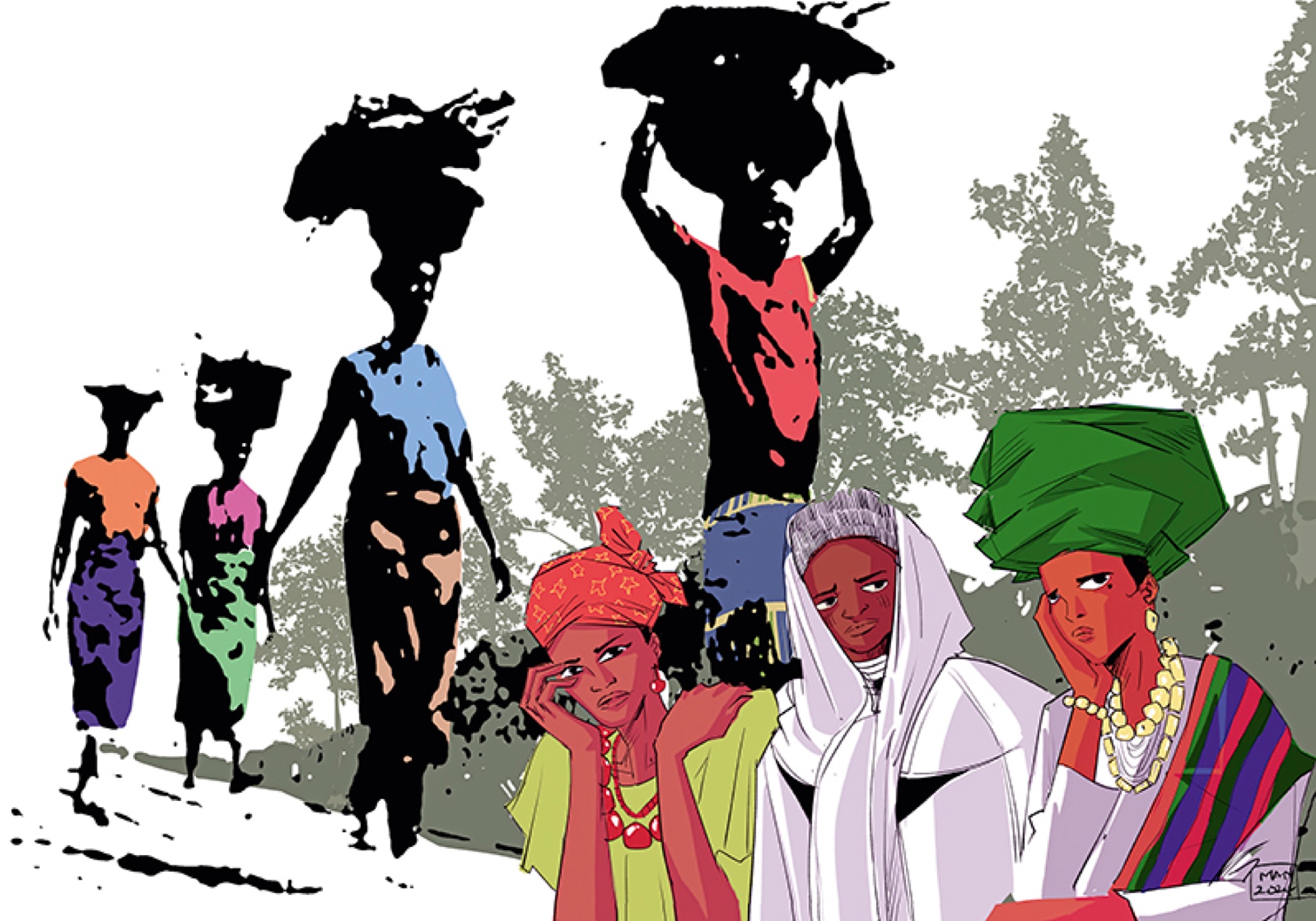 WGT-Nigeria: Kommt, bringt eure Last!